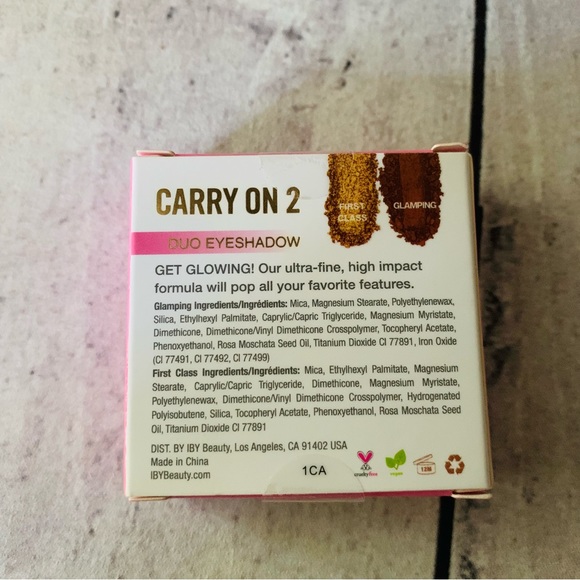 IBY BEAUTY Carry On Eyeshadow Duo in Glamping and First Class - Picture 3 of 3